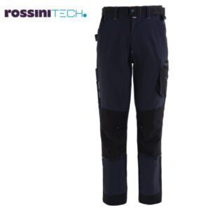 Pantalone Rainold Multistagione BLU con inserti in Ripstop